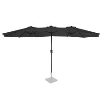 Parasol Iseo 460x270cm – Premium parasol | Anthracite/Black