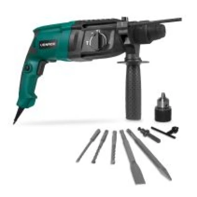 Rotary hammer drill 800W – 3 Joule – SDS plus | Incl. keyed drill chuck