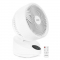 BREEZE Ventilator de birou - silentios - alb | Incl. telecomanda