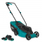 Masina de tuns gazon 20V - Brushless - 32 cm | Incl.2 baterii de 2.0Ah si incarcator