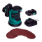 Slefuitor orbital cu excentric 20V – 2.0Ah | Incl. 2 baterii si incarcator rapid