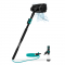 Perie de spalat telescopica – 1,80 m | Incl. perie multifunctionala, furtun si dozator detergent