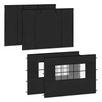 Sidewall Set - For Party Tent PT501XX | Black
