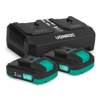 VPower 20V Starter Set | 2x 2.0Ah  Battery & Dual Quick Charger