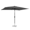 Umbrela de soare Rapallo 200x300cm – Umbrela premium dreptunghiulara | Gri