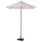 Umbrela de soare Torbole - Ø200cm – Umbrela premium – Bej | Incl. baza beton 20 kg.