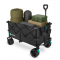 Carucior de mana XL –Pliabil – 80 kg – 200 L | Negru