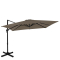Umbrela de soare in consola Pisogne 300x300cm – Umbrela premium | Cafenie