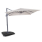 Umbrela de soare in consola Pisogne 300x300cm – Umbrela premium - Bej | Incl. baza
