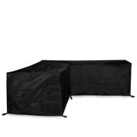 VONROC Premium garden lounge sofa cover L-shape | 215x215x85 H: 70cm