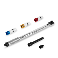 Torque wrench ½” – 470Nm - 28-210Nm | Incl. socket set - 3 pcs.