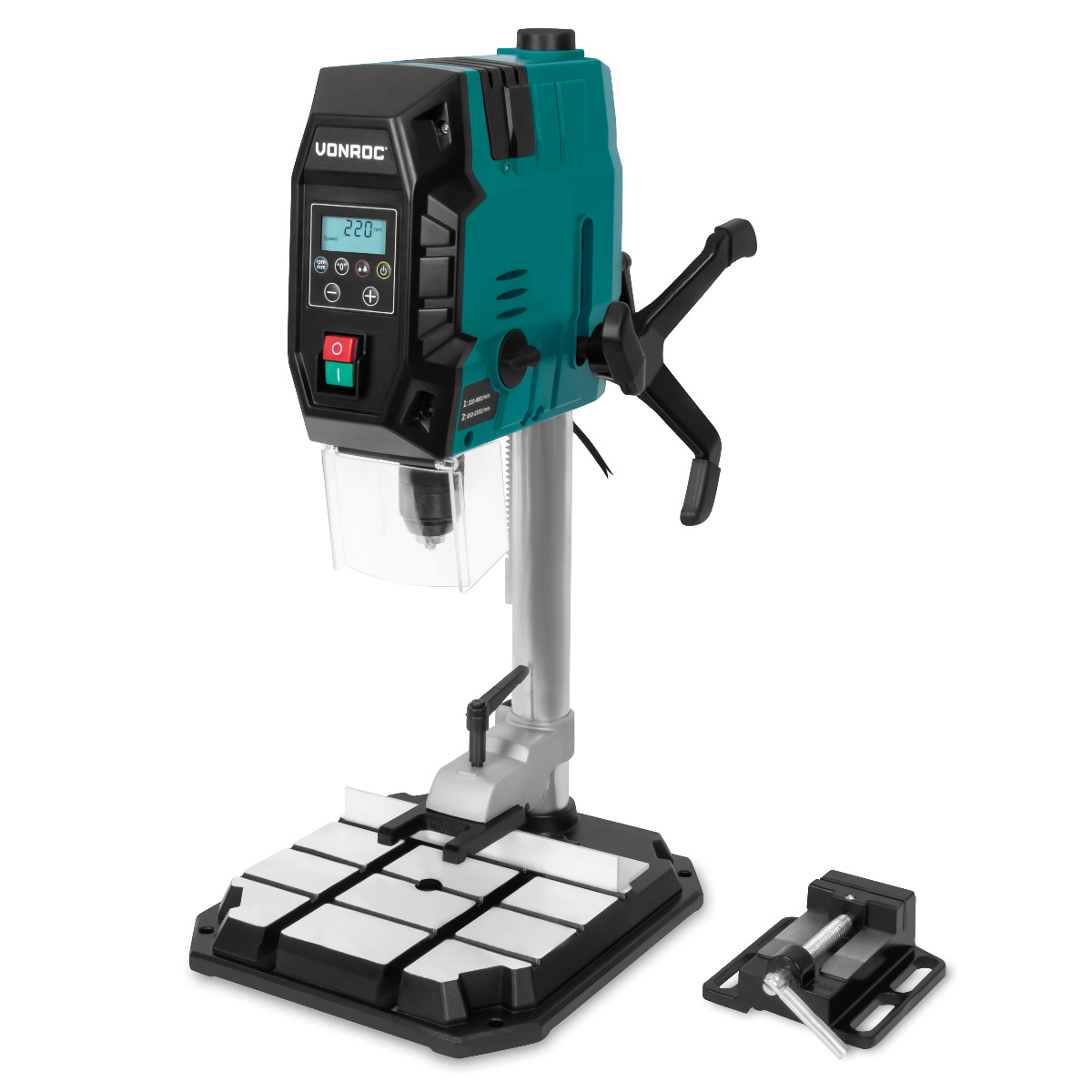 Masina de gaurit cu coloana 900W – Cu panou de comanda digital