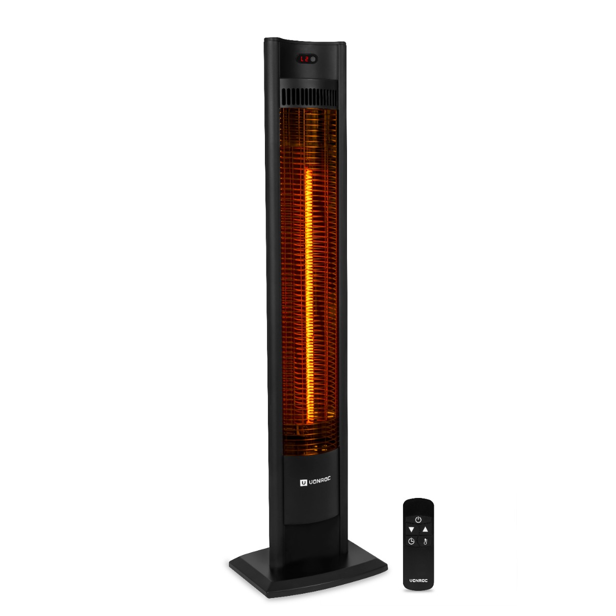 Incalzitor Filicudi 2000W – Element din carbon | Cu telecomanda