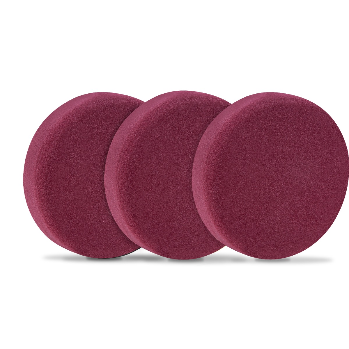 Discuri de lustruire - 150mm – 3 bucati - Rosii