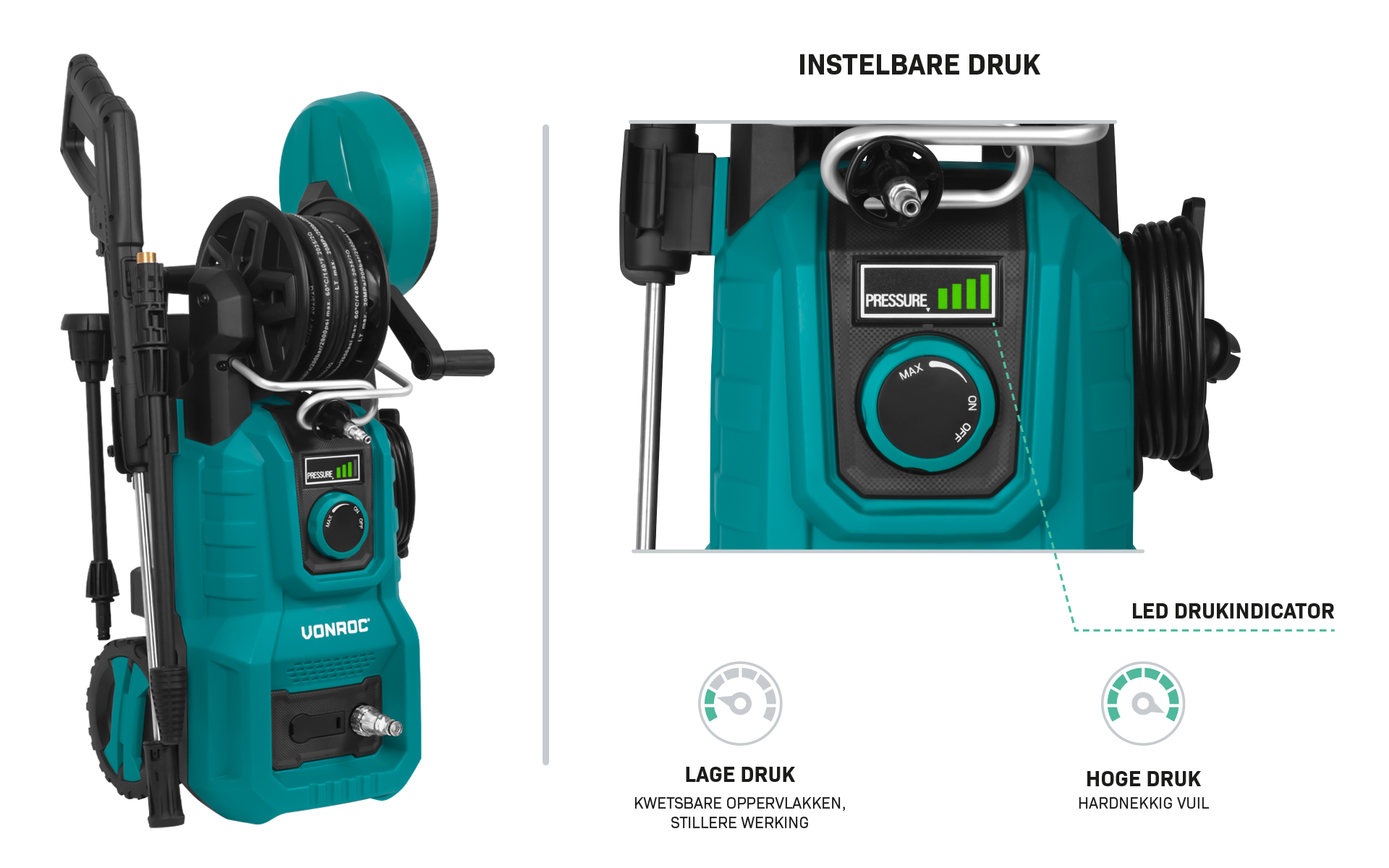 reglare presiune aparat VONROC